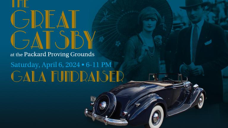 The Great Gatsby at the Packard Proving Grounds