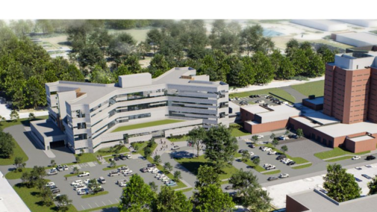 Rendering of the future Central Intake and Assessment Center